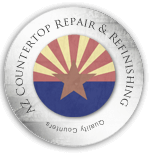 Logo For AZ Corian Repair And Refinishing, Located In Gilbert Arizona