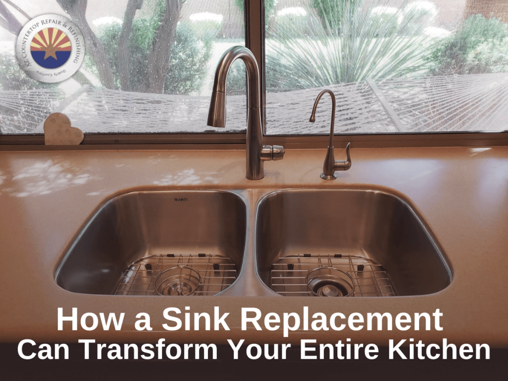 Sink Replacement Can Transform Your Kitchen AZ Countertop Repair